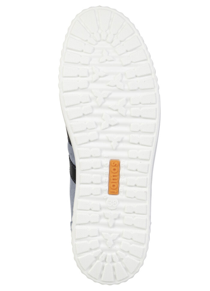 Sportliche Damen-Schnürschuhe, Weite H, mit herausnehmbarem Fußbett BLAU