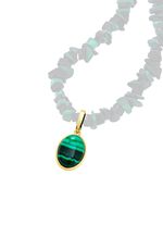 Anh&auml;nger mit echt Malachit 