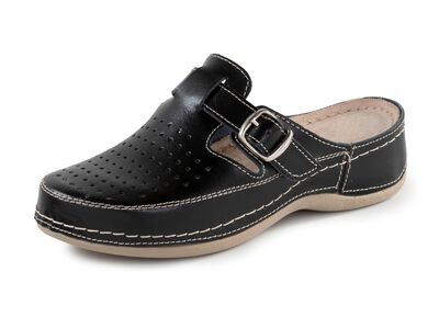 ELENA EDEN, sommerliche Damen-Clogs, Weite G, mit verstellbarer Schlie&szlig;e 