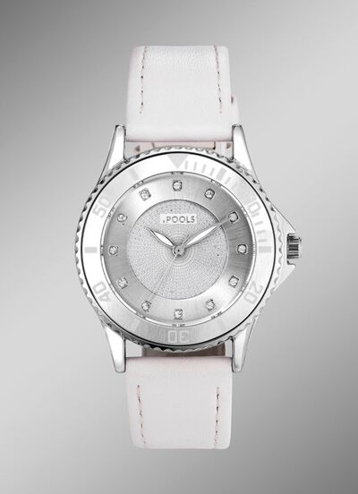 Moderne Quartz-Damenuhr Pools 2610 