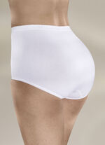 Sloggi Dreierpack Maxi Slip mit elastischen Abschlüssen WEISS