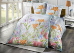 Dormisette Bettwäsche-Garnitur mit floralen Dessin 