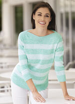 Pullover aus Melangegarn 