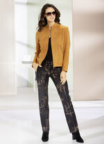 Hose mit angeschnittenem Bund 