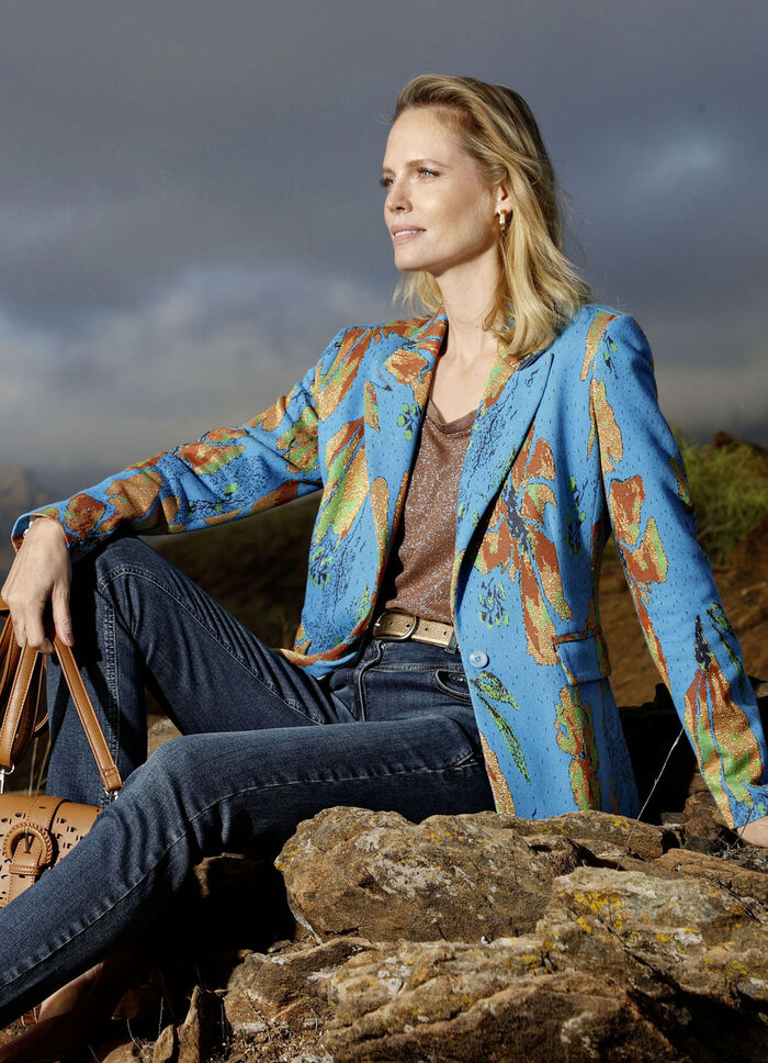 Blazer im hochwertigen Jacquardstrick 