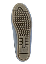 ELENA EDEN Mokassin-Sabot aus Veloursleder JEANS