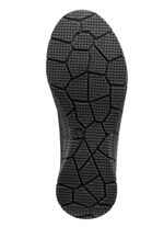 Andrea Conti Schn&uuml;rschuh aus Nappaleder mit Kontrastdurchz&uuml;gen SCHWARZ