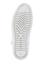 ELENA EDEN Sneaker mit Zier-Perforation EISGRAU-BUNT
