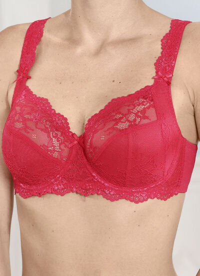 LingaDore Bügel-BH mit elastischer Spitze 