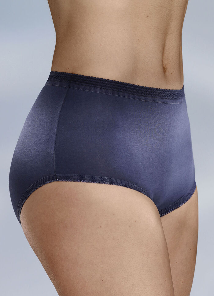 Fünferpack Slips mit elastischen Abschlüssen MARINE