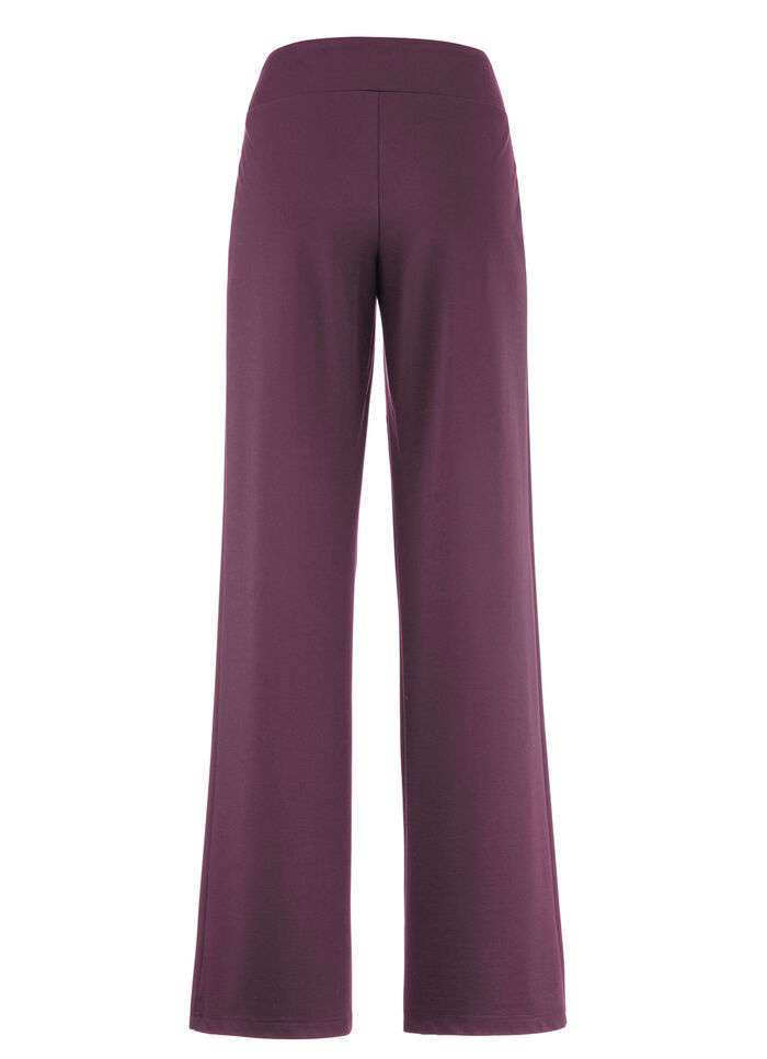Hose mit weitem Beinverlauf BORDEAUX