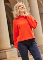 Shirt mit Stehkragen 