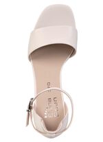 ELENA EDEN Sandalette aus bestem Nappaleder ECRU