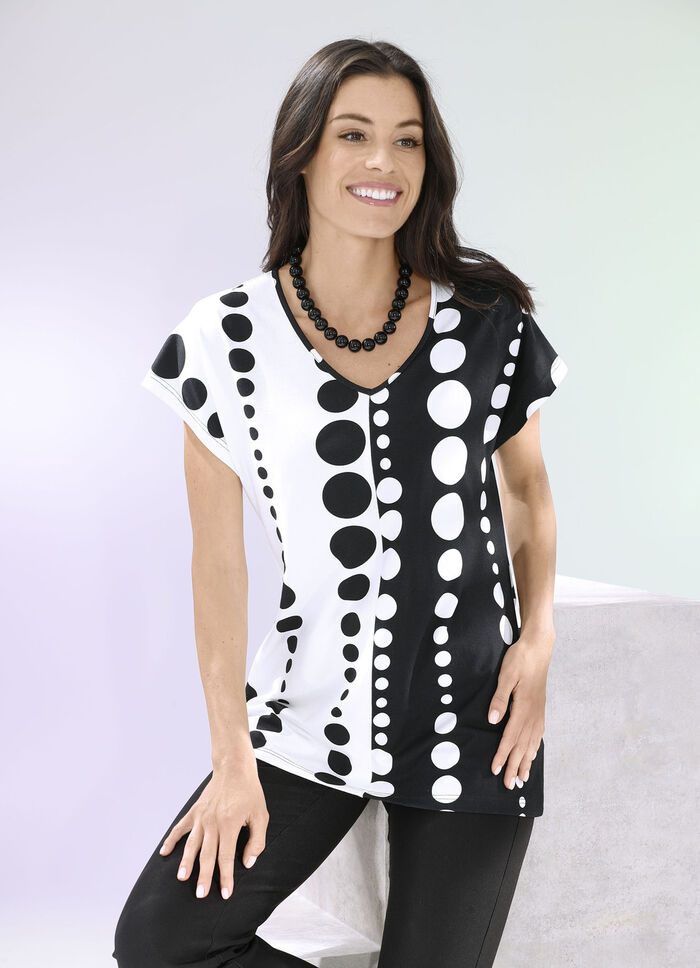 Shirt mit Teilungsnaht 