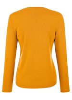 Pullover mit Kaschmir  SENF