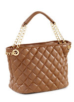 Collezione Alessandro, Tasche, Damen, mit abnehmbarem Umhängeriemen COGNAC