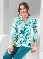 Shirt-Tunika mit farbbrillantem Druck 