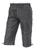 Jeans-Bermudas mit Cargotaschen in 3 Farben 