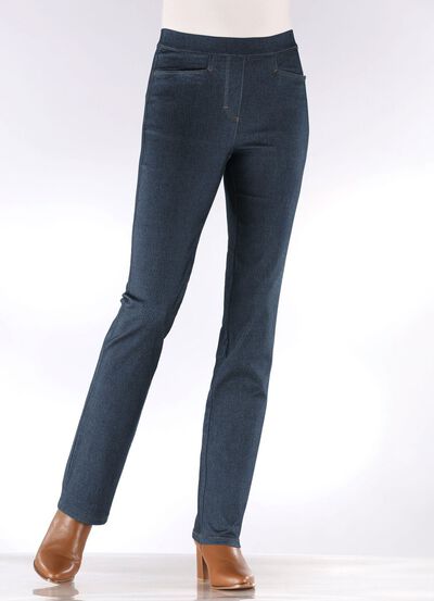 Hose in Denim-Optik 