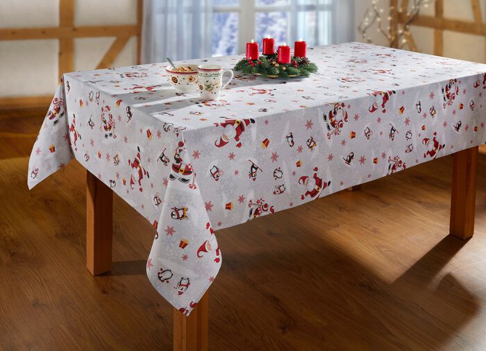 Tischdecke oder Kissenbezug aus 100% Baumwolle 