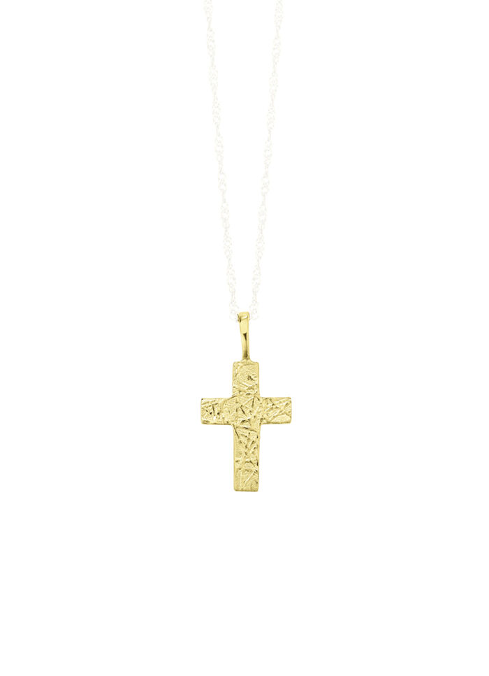 Kreuz-Anhänger aus Gold 